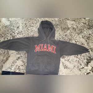 Gray Miami Hoodie